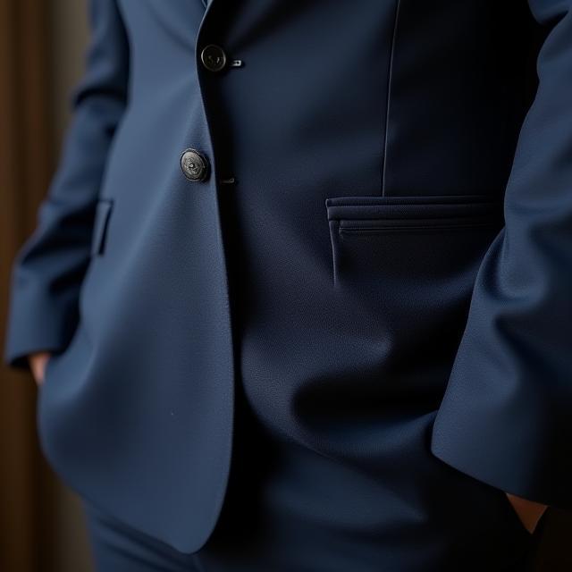 Traje a medida terminado